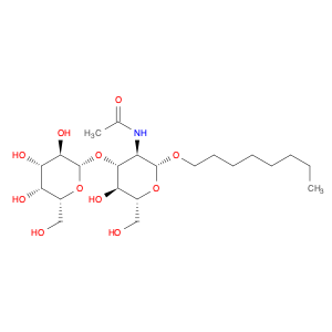 β-D-Glucopyranoside, octyl 2-(acetylamino)-2-deoxy-3-O-β-D-galactopyranosyl-