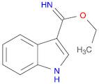 1H-Indole-3-carboximidic acid, ethyl ester