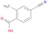 Benzoic acid, 4-cyano-2-methyl-