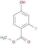 Benzoic acid, 2-fluoro-4-hydroxy-, methyl ester