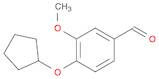 Benzaldehyde, 4-(cyclopentyloxy)-3-methoxy-