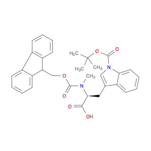 L-Tryptophan, 1-[(1,1-dimethylethoxy)carbonyl]-N-[(9H-fluoren-9-ylmethoxy)carbonyl]-N-methyl-