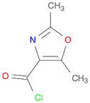 4-Oxazolecarbonyl chloride, 2,5-dimethyl-