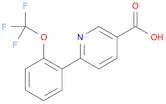 3-Pyridinecarboxylic acid, 6-[2-(trifluoromethoxy)phenyl]-