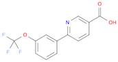 3-Pyridinecarboxylic acid, 6-[3-(trifluoromethoxy)phenyl]-