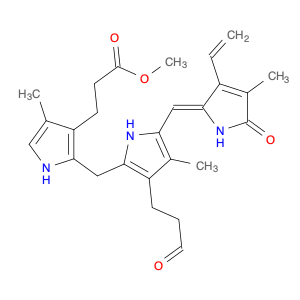 21H-Biline-8,12-dipropanoic acid, 2,17-diethenyl-1,10,19,22,23,24-hexahydro-3,7,13,18-tetramethyl-…