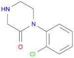 2-Piperazinone, 1-(2-chlorophenyl)-