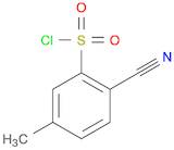 Benzenesulfonyl chloride, 2-cyano-5-methyl-