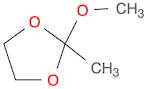 1,3-Dioxolane, 2-methoxy-2-methyl-