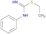 Carbamimidothioic acid, N-phenyl-, ethyl ester