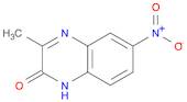 2(1H)-Quinoxalinone, 3-methyl-6-nitro-