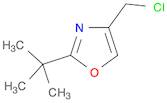 Oxazole, 4-(chloromethyl)-2-(1,1-dimethylethyl)-