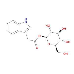 β-D-Glucopyranose, 1-(1H-indole-3-acetate)