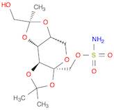 β-D-Fructopyranose, 4,5-O-[(1R)-2-hydroxy-1-methylethylidene]-2,3-O-(1-methylethylidene)-, 1-sulfa…