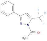 Ethanone, 1-[3-phenyl-5-(trifluoromethyl)-1H-pyrazol-1-yl]-