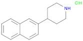 Piperidine, 4-(2-naphthalenyl)-, hydrochloride (1:1)