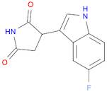 2,5-Pyrrolidinedione, 3-(5-fluoro-1H-indol-3-yl)-