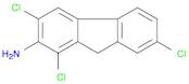 9H-Fluoren-2-amine, 1,3,7-trichloro-