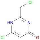 4(1H)-Pyrimidinone, 6-chloro-2-(chloromethyl)-