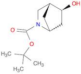 2-Azabicyclo[2.2.1]heptane-2-carboxylic acid, 5-hydroxy-, 1,1-dimethylethyl ester, (1R,4R,5S)-rel-