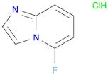 Imidazo[1,2-a]pyridine, 5-fluoro-, hydrochloride (1:1)