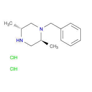 Piperazine, 2,5-dimethyl-1-(phenylmethyl)-, hydrochloride (1:2), (2R,5S)-rel-