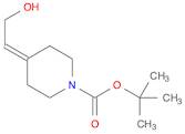 1-Piperidinecarboxylic acid, 4-(2-hydroxyethylidene)-, 1,1-dimethylethyl ester