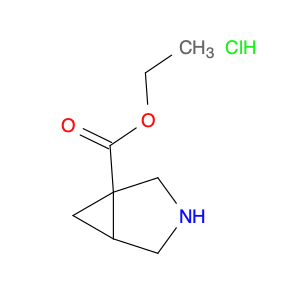 3-Azabicyclo[3.1.0]hexane-1-carboxylic acid, ethyl ester, hydrochloride (1:1)