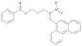 4-Penten-1-ol, 4-nitro-5-(9-phenanthrenyl)-, 1-benzoate