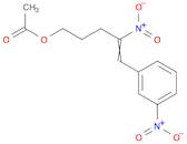 4-Penten-1-ol, 4-nitro-5-(3-nitrophenyl)-, 1-acetate