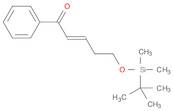 2-Penten-1-one, 5-[[(1,1-dimethylethyl)dimethylsilyl]oxy]-1-phenyl-, (2E)-