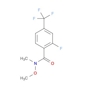 2-Fluoro-N-methoxy-N-methyl-4-(trifluoromethyl)benzamide