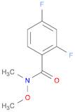 Benzamide, 2,4-difluoro-N-methoxy-N-methyl-