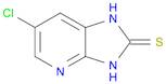 2H-Imidazo[4,5-b]pyridine-2-thione, 6-chloro-1,3-dihydro-