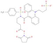 Acridinium, 9-[[[4-[(2,5-dioxo-1-pyrrolidinyl)oxy]-4-oxobutyl][(4-methylphenyl)sulfonyl]amino]carb…