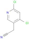 3-Pyridineacetonitrile, 4,6-dichloro-