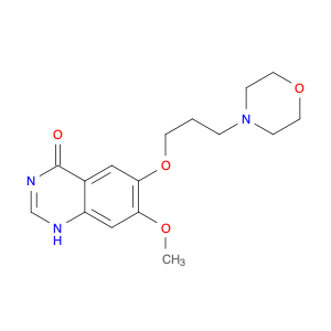 4(3H)-Quinazolinone, 7-methoxy-6-[3-(4-morpholinyl)propoxy]-