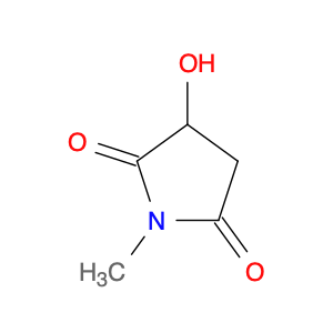 2,5-Pyrrolidinedione, 3-hydroxy-1-methyl-