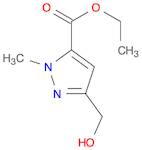 1H-Pyrazole-5-carboxylic acid, 3-(hydroxymethyl)-1-methyl-, ethyl ester