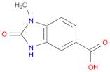 1H-Benzimidazole-5-carboxylic acid, 2,3-dihydro-1-methyl-2-oxo-