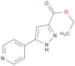 1H-Pyrazole-3-carboxylic acid, 5-(4-pyridinyl)-, ethyl ester