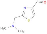 4-Thiazolecarboxaldehyde, 2-[(dimethylamino)methyl]-