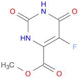 4-Pyrimidinecarboxylic acid, 5-fluoro-1,2,3,6-tetrahydro-2,6-dioxo-, methyl ester