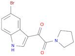 1,2-Ethanedione, 1-(5-bromo-1H-indol-3-yl)-2-(1-pyrrolidinyl)-