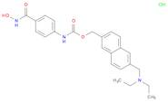 Carbamic acid, N-[4-[(hydroxyamino)carbonyl]phenyl]-, [6-[(diethylamino)methyl]-2-naphthalenyl]met…