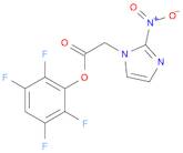 1H-Imidazole-1-acetic acid, 2-nitro-, 2,3,5,6-tetrafluorophenyl ester