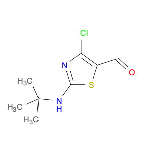 5-Thiazolecarboxaldehyde, 4-chloro-2-[(1,1-dimethylethyl)amino]-