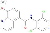 5-Quinolinecarboxamide, N-(3,5-dichloro-4-pyridinyl)-8-methoxy-