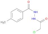 Benzoic acid, 4-methyl-, 2-(2-chloroacetyl)hydrazide