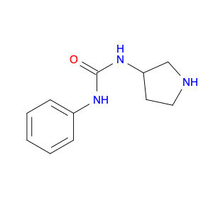 Urea, N-phenyl-N'-3-pyrrolidinyl-